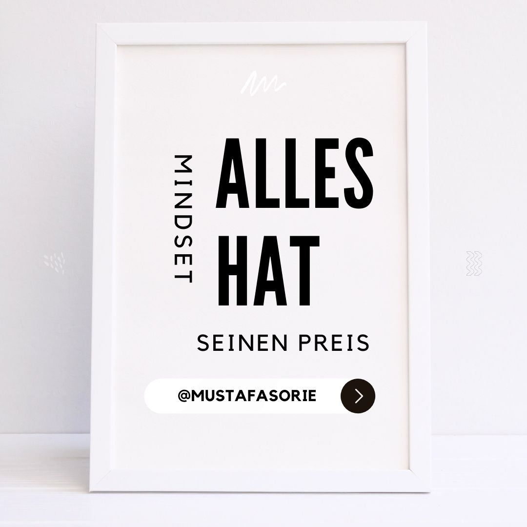Alles hat seinen Preis