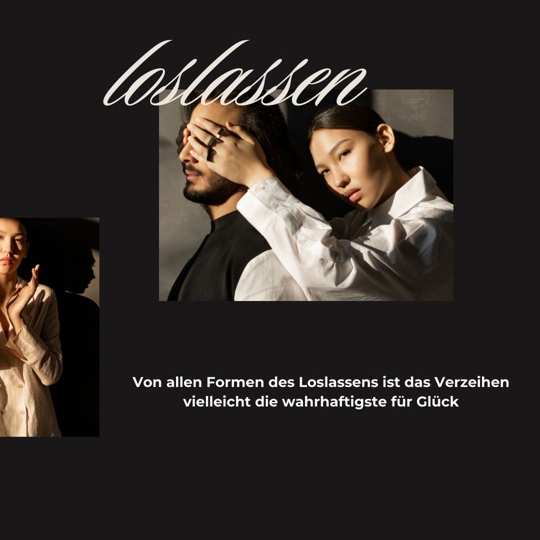 Von allen Formen des Loslassens ist das Verzeihen vielleicht die wahrhaftigste für Glück